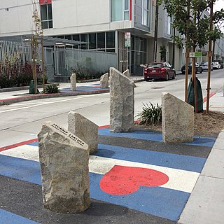 <span class="mw-page-title-main">San Francisco South of Market Leather History Alley</span> Monument in San Francisco, United States of America