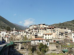 Rocchetta Nervina panorámája