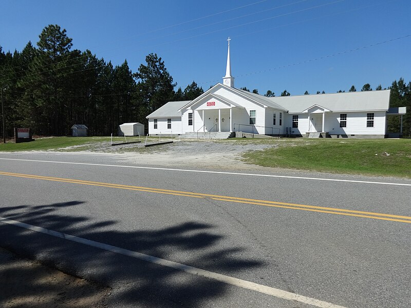 File:Rock Branch Baptist Church, GA165, Dodge County.JPG