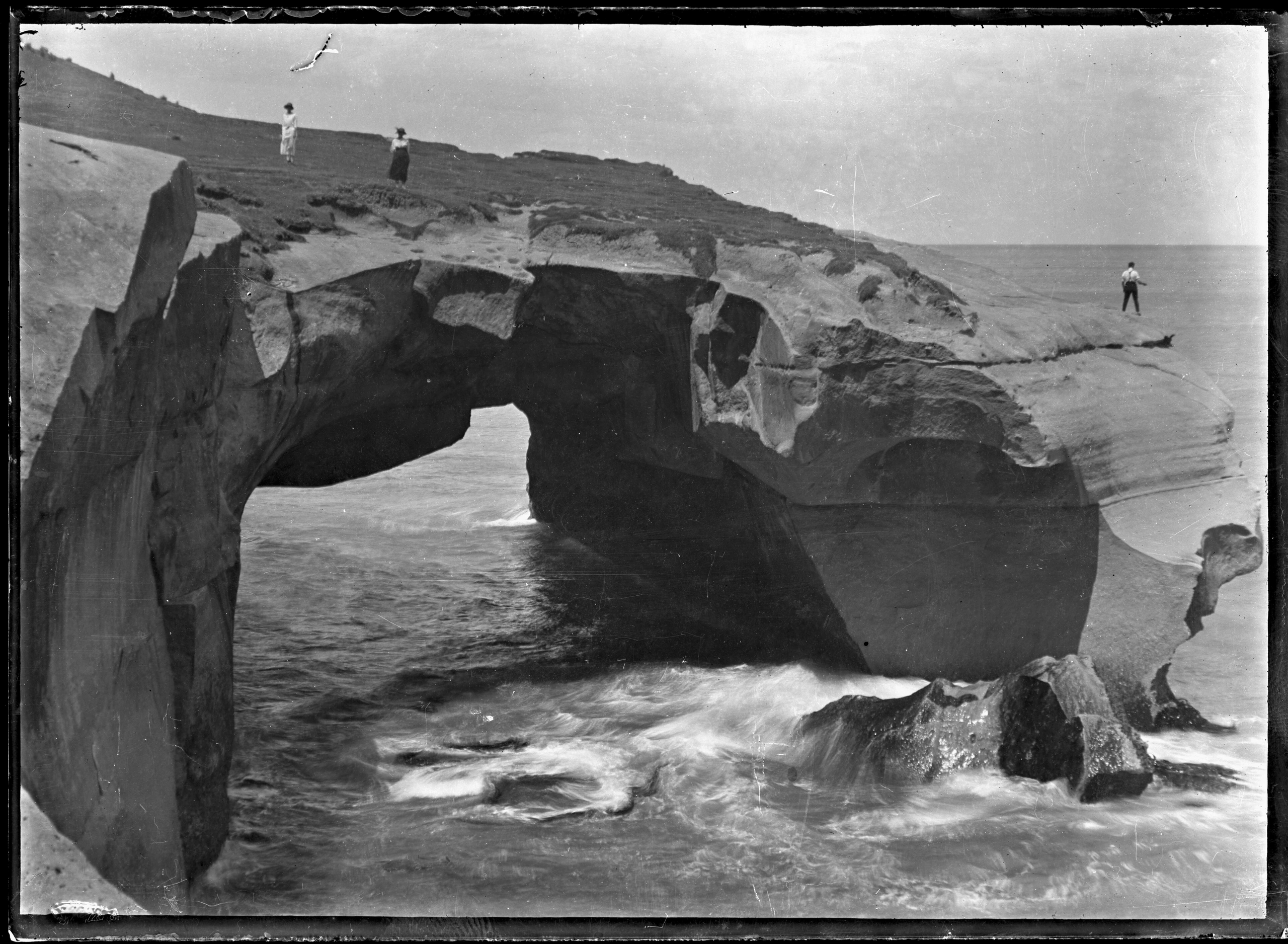 Sharp rocks, Rock formation on beach at Bithry Inlet Mimosa…