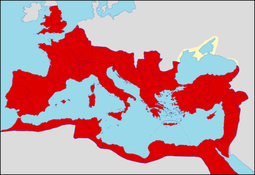 Roman Empire in 210 AD