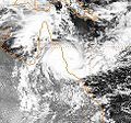 Severe Tropical Cyclone Rona on February 11, 1999.