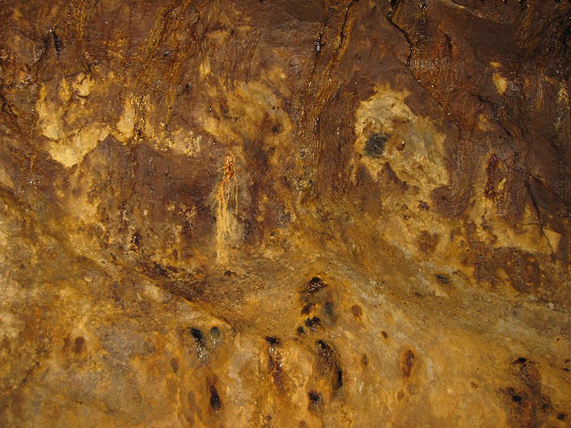 File:Rosia Montana Roman Gold Mines 2011 - Wall Detail-11.jpg