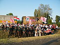 Supporters of Hungarian far-right movement Jobbik in 2011.