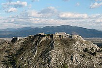 Rozafa Castle from distance Rozafa Castle from Tarabosh.jpg