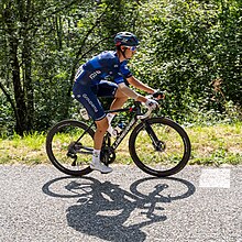 Rudy Mollard in Col de Spandelles during Vuelta 2023