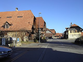 Rüeggisberg Municipality in Switzerland in Bern