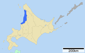 Localisation de Sous-préfecture de Rumoi
