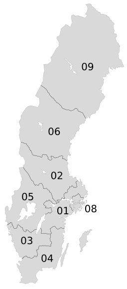 Lista Över Svenska Riktnummer: Geografiska riktnummer i nummerordning, Avskaffade riktnummer, Prefixnummer