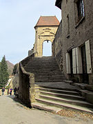 Une des portes d'accès à l'abbaye.