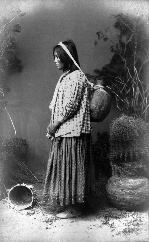 A Western Apache woman from the San Carlos group