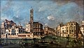 * Nomination San Geremia and the Entrance to the Canneregio - Francesco Guardi --GoldenArtists 19:34, 14 November 2023 (UTC) * Promotion Needs better categories and correct license (and template artwork would be welcomed). --C messier 19:36, 22 November 2023 (UTC)  Done thank you--GoldenArtists 23:56, 22 November 2023 (UTC) Comment Thanks. Also, is the painting that dark, or is it underexposed? --C messier 17:19, 23 November 2023 (UTC) I increased it,better now? thank you--GoldenArtists 18:30, 23 November 2023 (UTC)  Support Good quality. --C messier 18:47, 23 November 2023 (UTC)