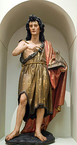 Saint Jean Baptiste (1623), par Juan de Mesa, Musée des Beaux-Arts de Séville.