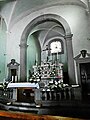 Altar in der Kirche San Romolo in Colonnata