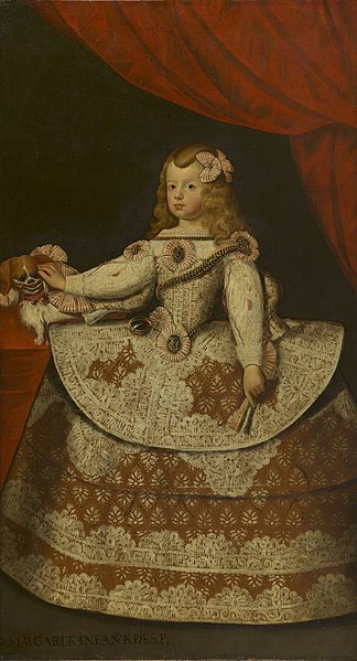 File:School of Diego Velázquez (1599-1660) - The Infanta Margarita of Spain (1651-1673) - RCIN 403016 - Royal Collection.jpg