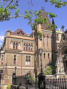 The Assembly Building, adjoining the site of the first Scots' Church in Collins Street Scots' Church in Collins Street.jpg