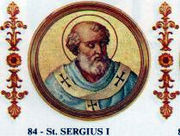 Imajo di la papo Sergius la 1ma