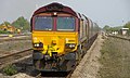 2011-03-06 66054 passes south through Severn Tunnel Junction.