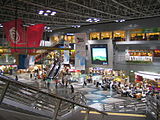 新千歳空港国内線ターミナルビル センタープラザ（2006年8月）