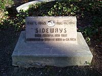 Headstone of Sideways the Dog (2007) SidewaysHeadstone.jpg