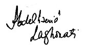 signature d'Abdelhamid Laghouati