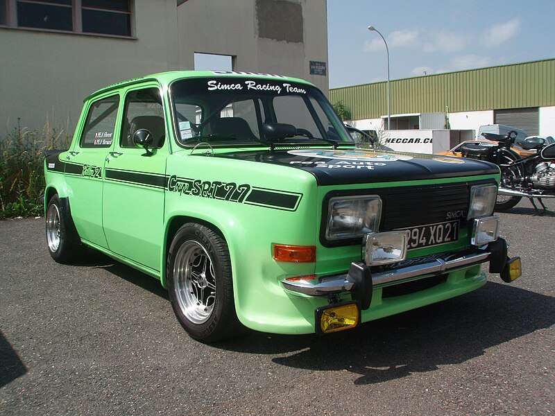 File:Simca 1000 Rallye 2 coupe SRT 77 - Front right 1 (02).jpg