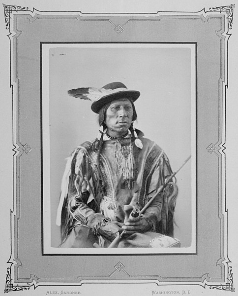 File:Skin Of The Heart-Shanta-Ya. Cut Head, Sioux, 1872 - NARA - 519032.jpg