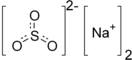 Representación de la estructura química.