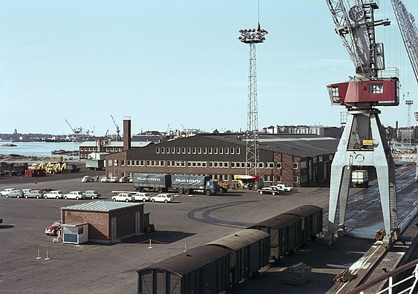 The Sörnäinen Harbour was in use until 2008.