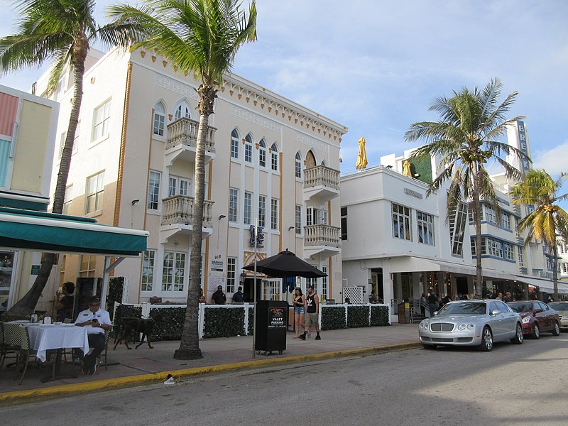 South Beach Ocean Drive Strip, Miami Beach 