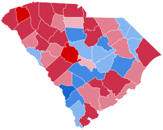 South Carolina Presidential Election Results 2004.svg