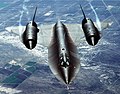 SR-71 Blackbird sebuah pesawat supersonik