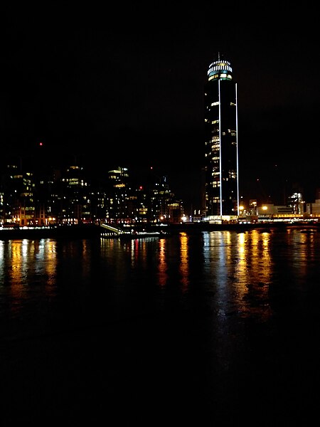 File:St George Wharf at night - geograph.org.uk - 5197776.jpg