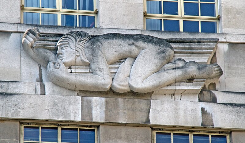 File:St James's Park Station sculptures – North Wind by Eric Gill.jpg