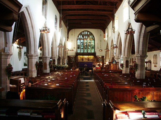 interior looking to the east