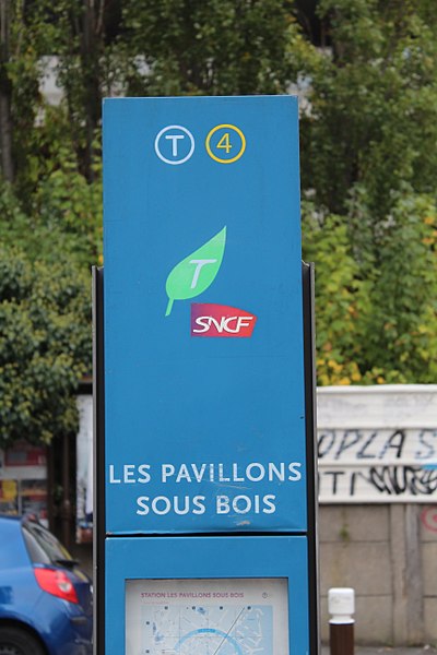 File:Station Pavillons Bois Ligne 4 Tramway Pavillons Bois 9.jpg