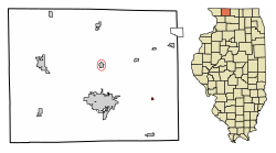 Ridottning Illinoys shtatidagi Stivenson okrugida joylashgan joyi.