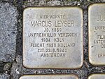Botladozó kő Marcus Leyser, 1, Neustadt 27, Marburg, Marburg-Biedenkopf körzet.jpg