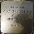 image=File:Stolperstein_Nienburg_Moltkestraße_11_Rosa_Goldschmidt.jpg