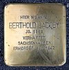 Stolperstein Zellestr 10 (Frhai) Berthold Jacoby.jpg