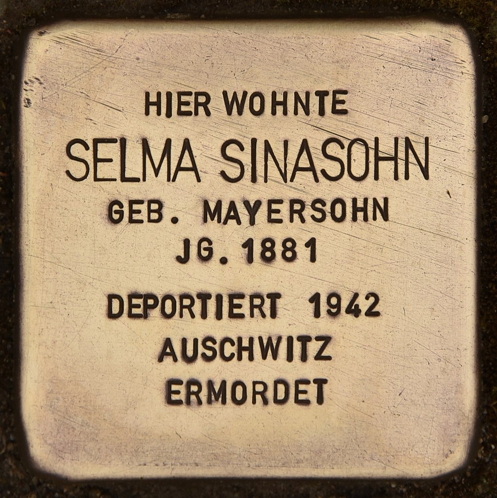 Stolperstein für Selma Sinasohn (Prenzlau).jpg