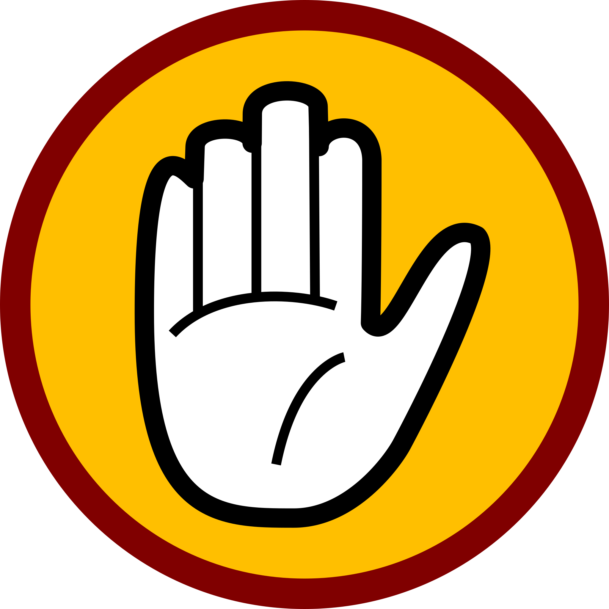File:Stop hand caution.svg - Wikipedia