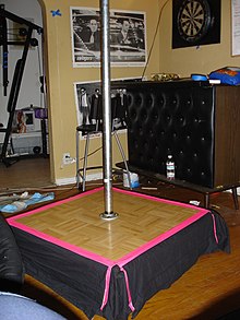 stripper poles used
