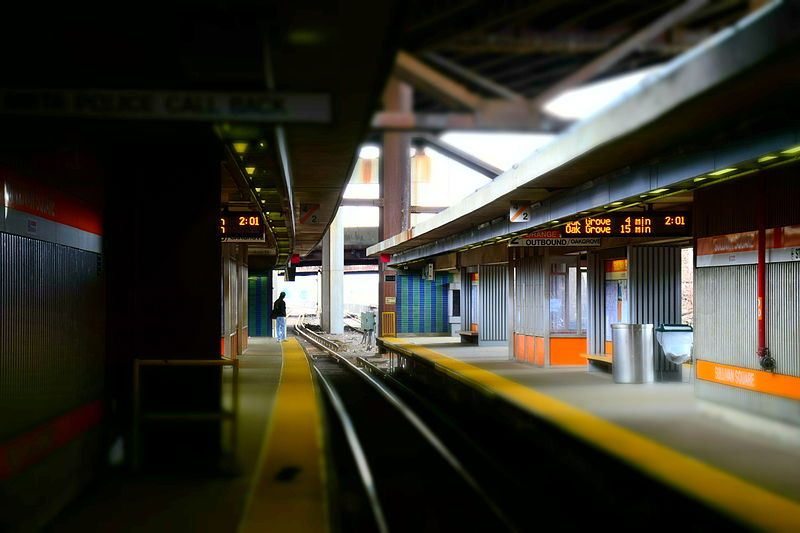 File:Sullivan Square MBTA tilt shift 1.jpg