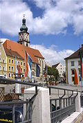 Der Marktplatz von Sulzbach-Rosenberg