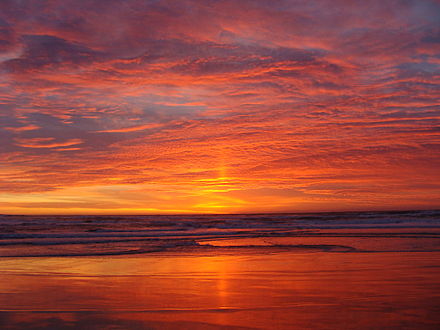 Salinas River State Beach at sunset Sunset Marina.JPG