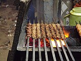 Suta Kebab Being Made - Colootola