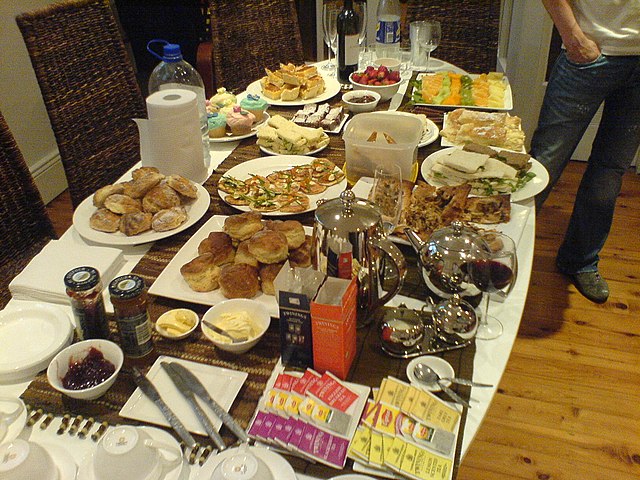 Swedish smörgåsbord buffet