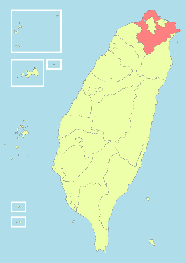 台北県の位置