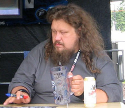 Tapio Wilska Wacken Open Air -festivaaleilla Saksassa vuonna 2005.